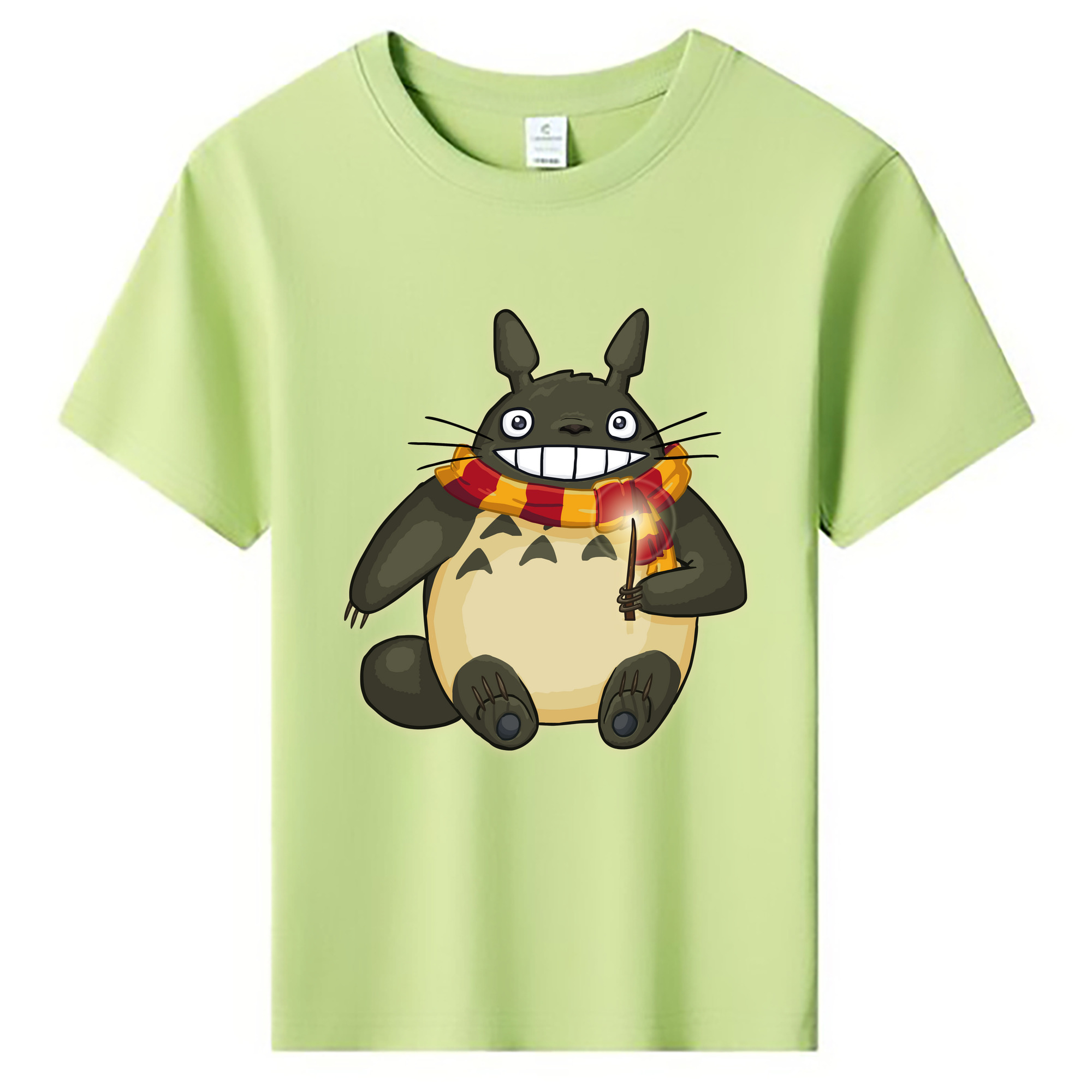 （画像用） となりのトトロ 草壁メイ 草壁サツキ My Neighbor Totoro Satsuki Kusakabe Mei Kusakabe 綿100％キッズTシャツ（フロントプリント）